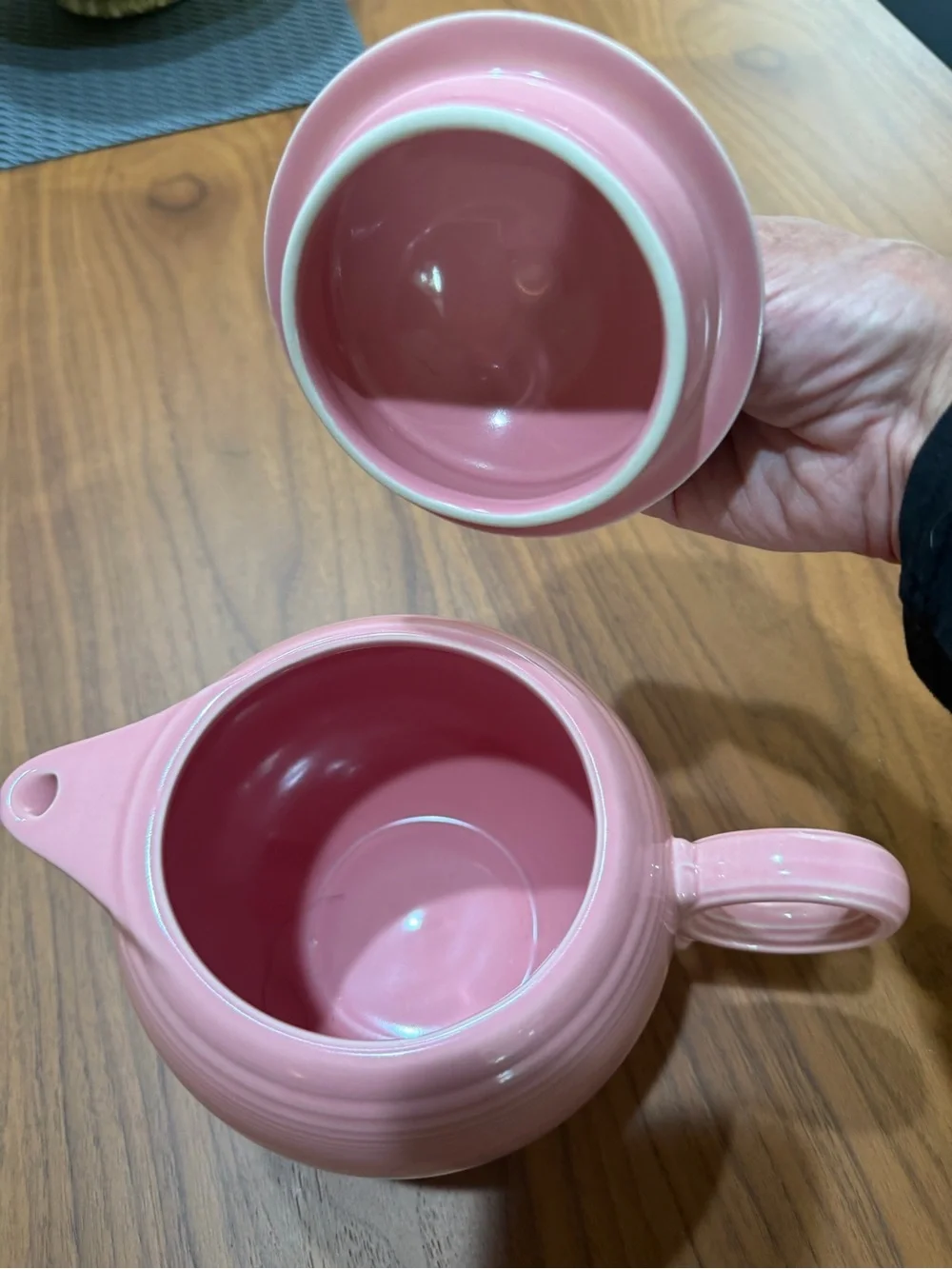 Fiesta Pink Teapot